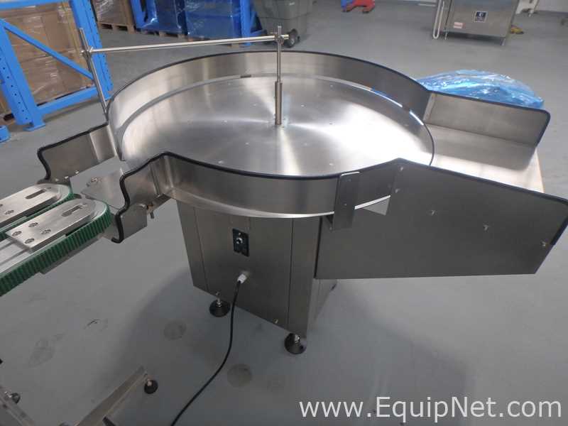 Rigao RGA-GXY30A Jar Filler and Capper with Markham Laser Coder