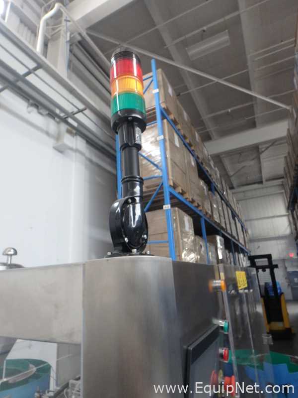Rigao RGA-GXY30A Jar Filler and Capper with Markham Laser Coder