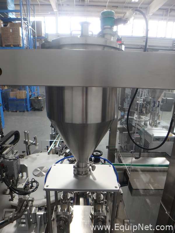 Rigao RGA-GXY30A Jar Filler and Capper with Markham Laser Coder