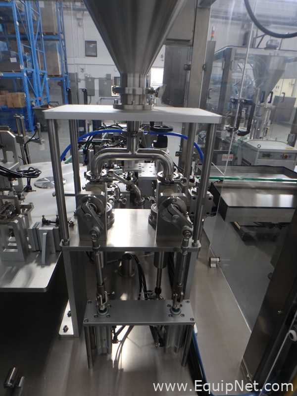 Rigao RGA-GXY30A Jar Filler and Capper with Markham Laser Coder