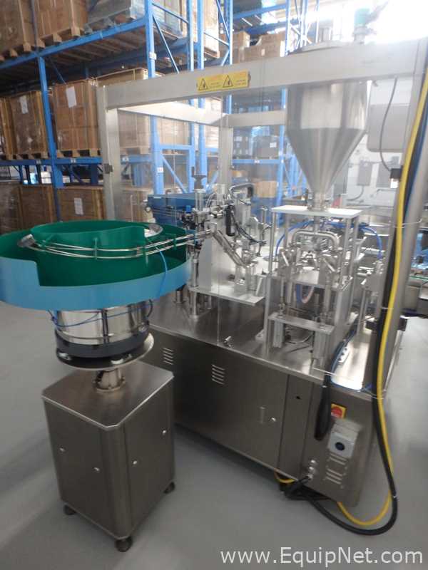 Rigao RGA-GXY30A Jar Filler and Capper with Markham Laser Coder
