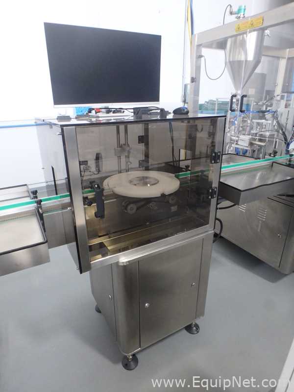 Rigao RGA-GXY30A Jar Filler and Capper with Markham Laser Coder