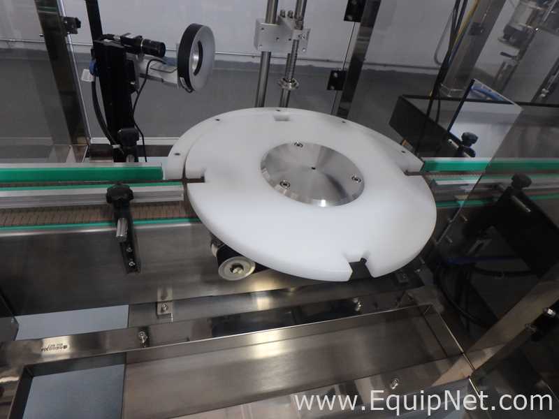Rigao RGA-GXY30A Jar Filler and Capper with Markham Laser Coder