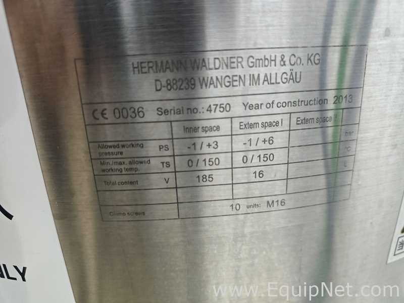 Tanque Hermann Waldner GmbH Requisitos de aire 100 L