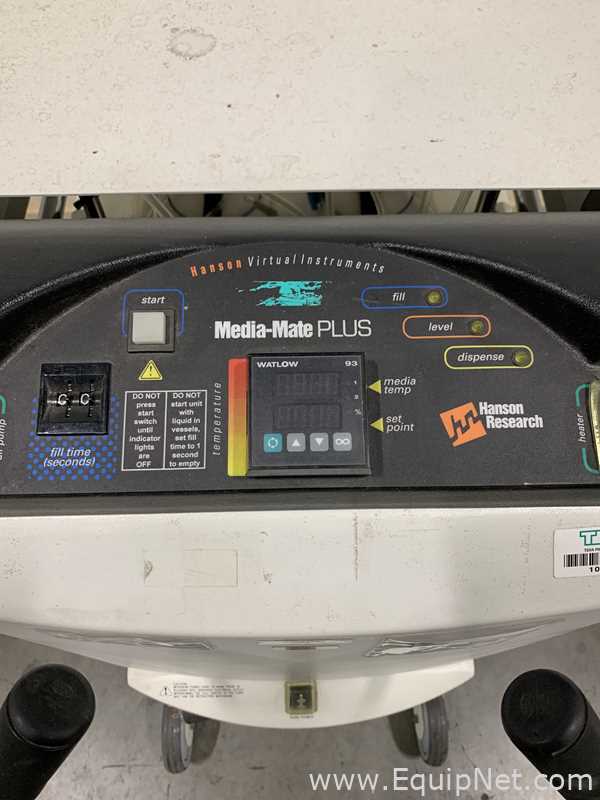 Hanson Research Media Mate Plus Dissolution System