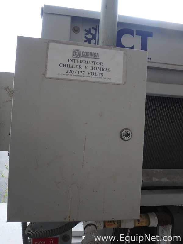 Enfriador de Agua Capacidad 15 TR marca ECT Engineered Cooling Technologies modelo ECTLA015A25B4