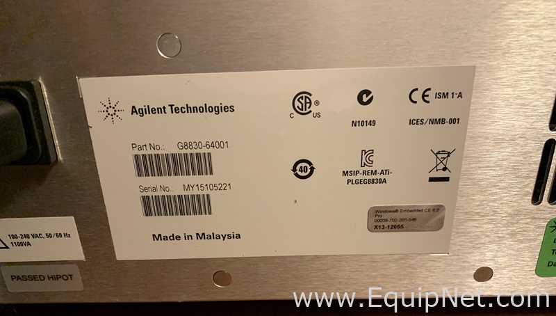 Agilent Technologies G8830A PCR and Thermal Cycler