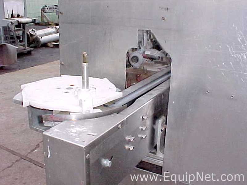 RLS Enterprises Stainless Steel Flame Tunnel with Table Top Chain Conveyor