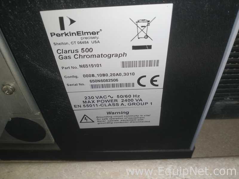 Cromatógrafo de Gas CG Perkin Elmer Clarus 500