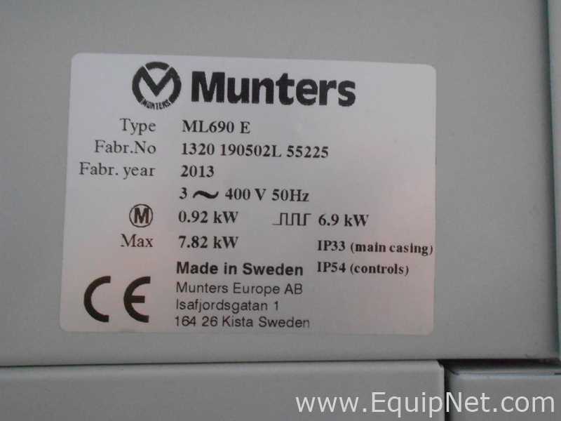 Munters ML 960 E Air Dryer Dehumidifier