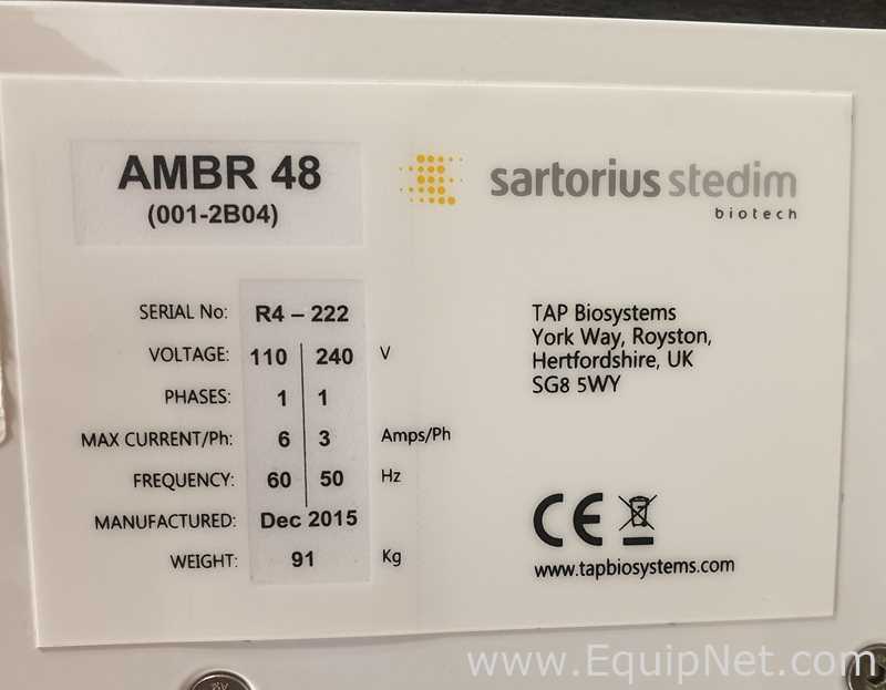 Sartorius Stedim Ambr 15 48C Bioreactor System