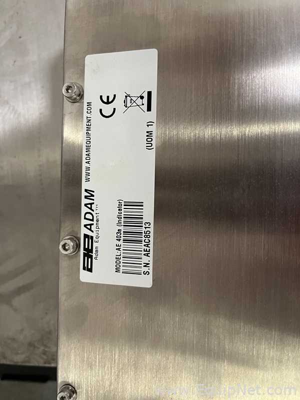 Adam Equipment PT 312S Stainless Steel Floor Scale