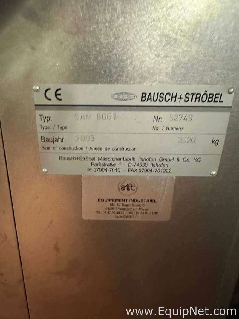 Bausch and Strobel SAM 8061 Syringe Dispenser