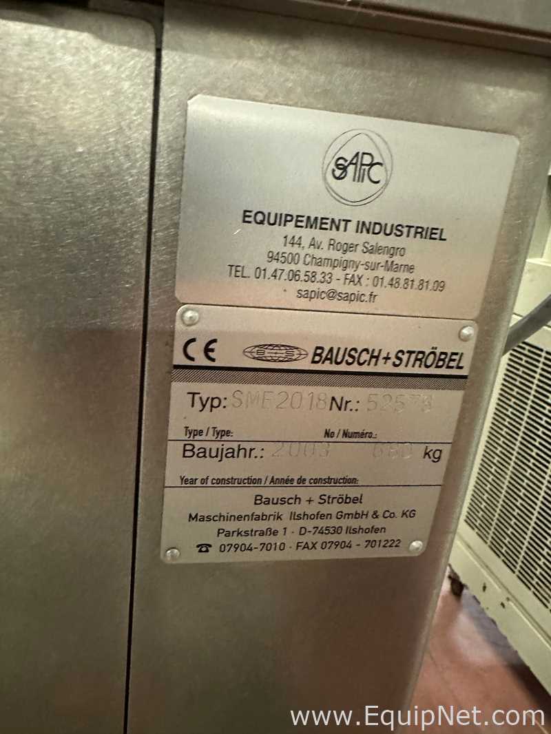 Etiquetadora Bausch and Strobel SME 2018