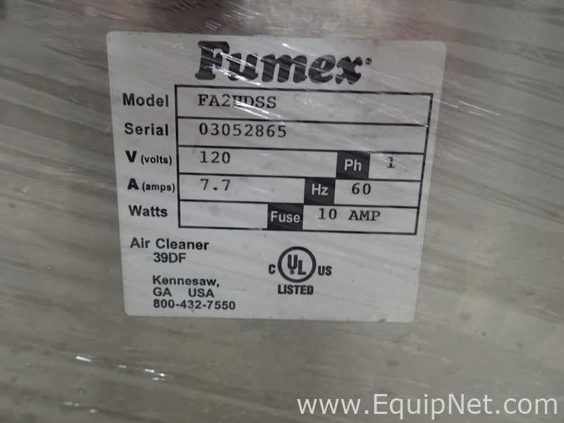 Extrator Fumex FA2HDSS
