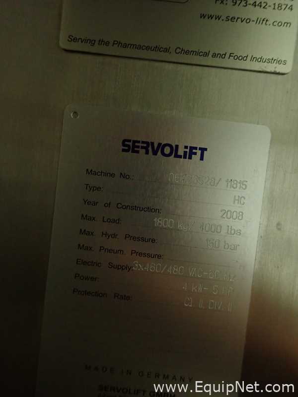 Equipamento de Elevação Servolift HC