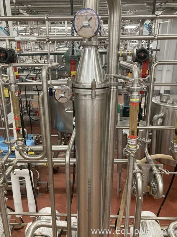 Tetra Pak 260 Liters Per Hour Ceramic Membrane Microfiltration Plant