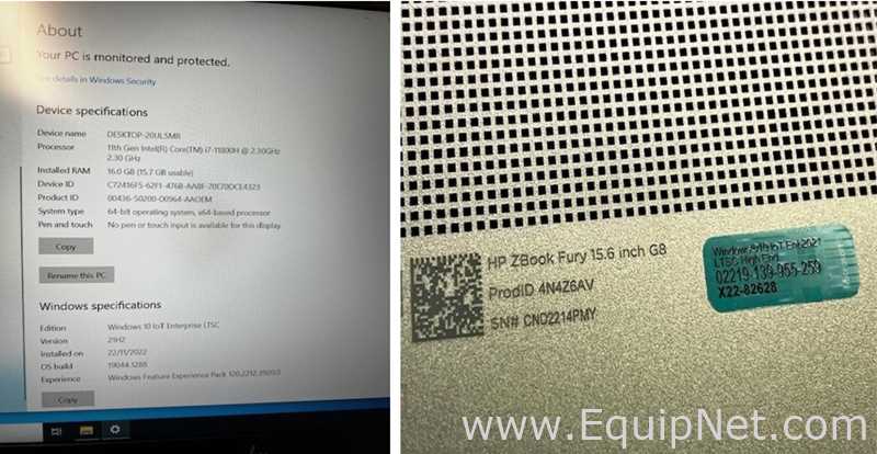 Equipo de Computación Hewlett Packard ZBook Fury