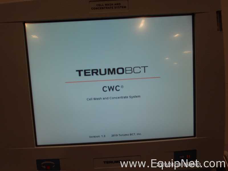 Analizador de Células Sanguíneas Terumo BCT Cell Wash And Concentrate System