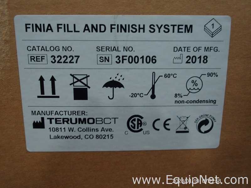Unused Terumo BCT 32227 FINIA Fill And Finish System Blood Sampler