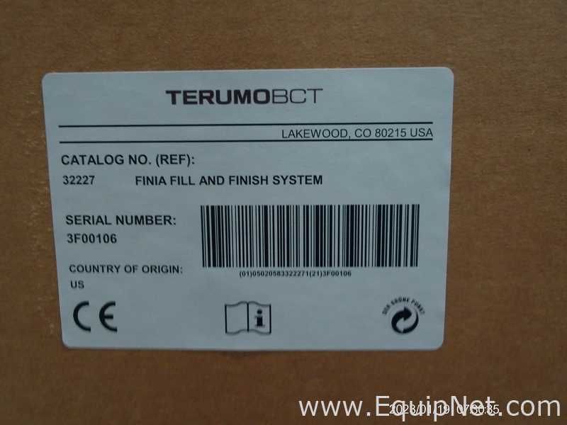 Unused Terumo BCT 32227 FINIA Fill And Finish System Blood Sampler