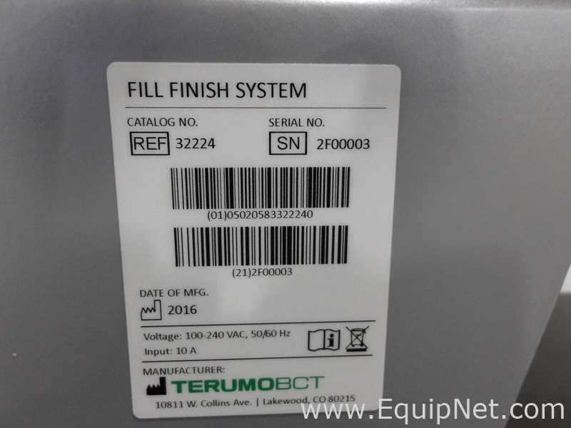 Terumo BCT 32227 FINIA Fill And Finish System Blood Sampler