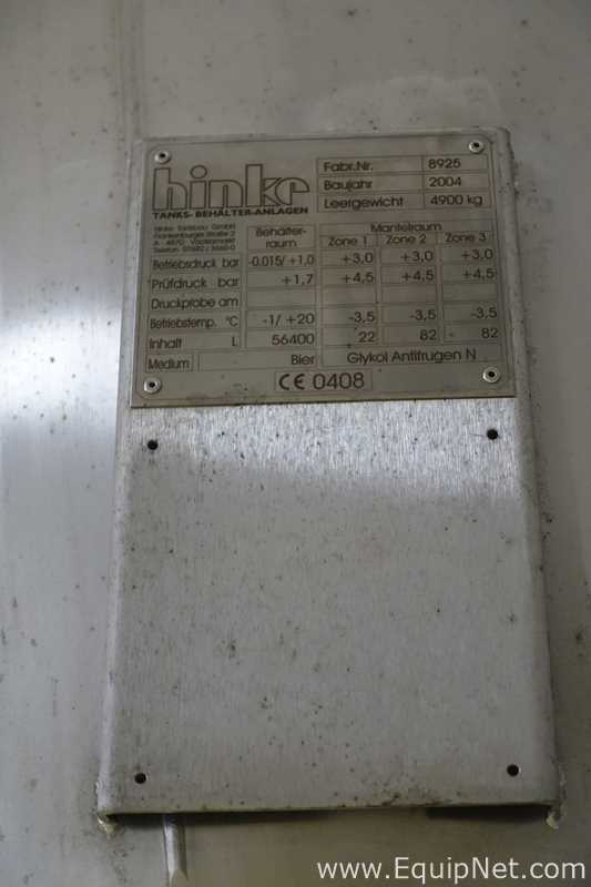 Tanque Acero inoxidable Hinke Tanks Behalter Anlagen 