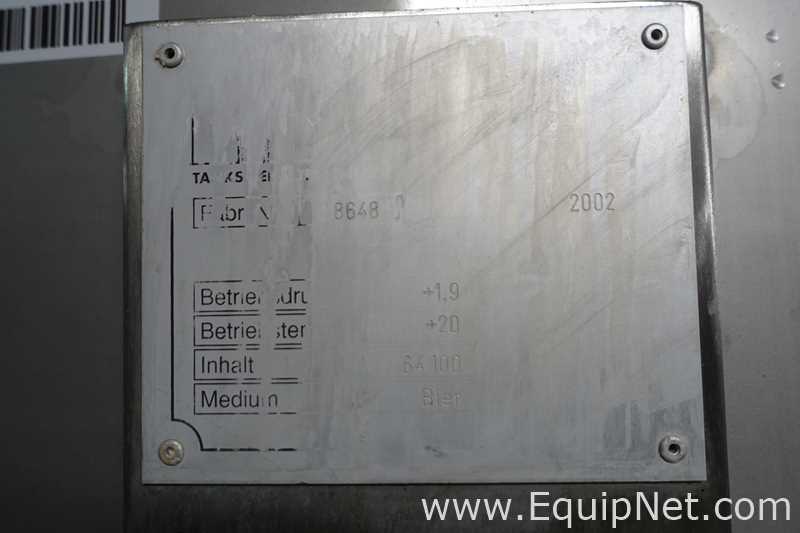Tanque Hinke Tankbau GmbH Requisitos de aire 64100 L