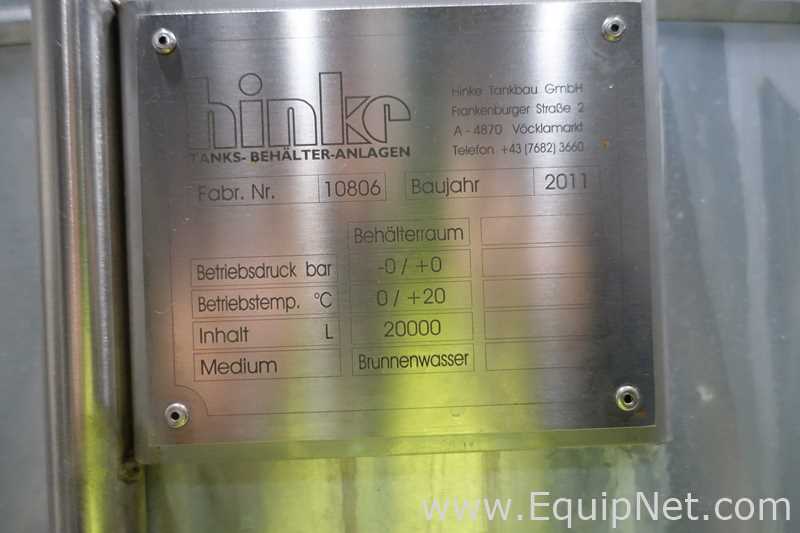 Tanque Hinke Tankbau GmbH Requisitos de aire 20000 L