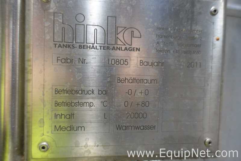 Tanque Hinke Tankbau GmbH Requisitos de aire 20000 L
