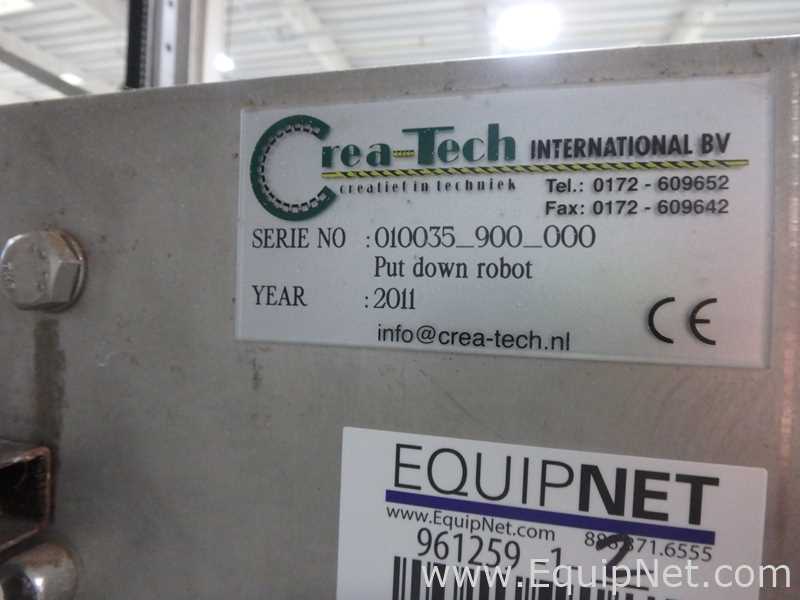 Maquinaria de producción Crea-Tech Put Down Robot