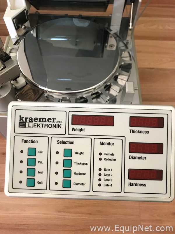 Verificador de Tabletas Kraemer Elektronik UTS4.1-12F