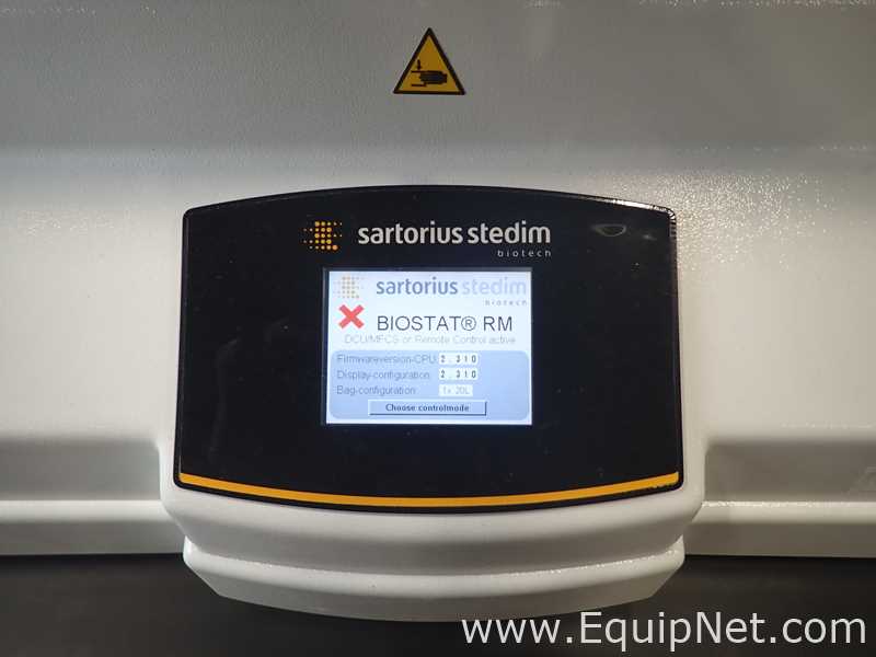 Reator Biológico Sartorius Biostat RM 