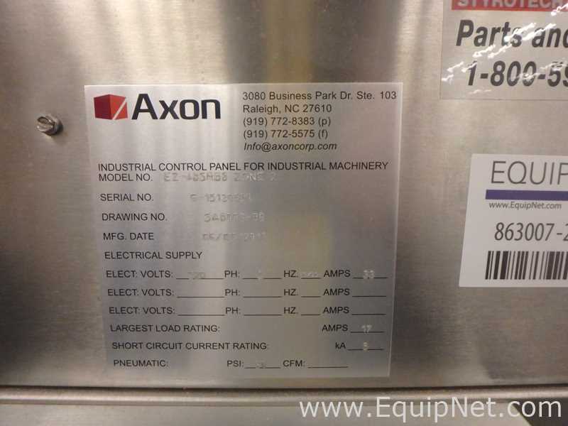 Axon EZ-130HS Automatic Sleever and Neck Bander