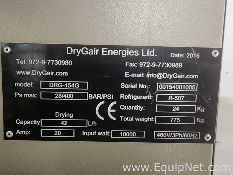 Deshumidificador DryGair Energies Ltd. DRG-154G