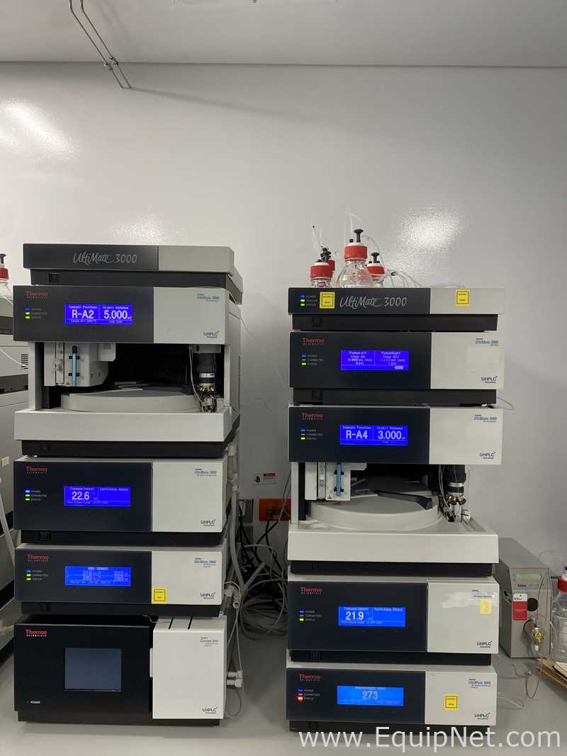 UHPLC Thermo Scientific UltiMate 3000 Con Automuestrador RS y Detectores Tipo DA, WL y CA