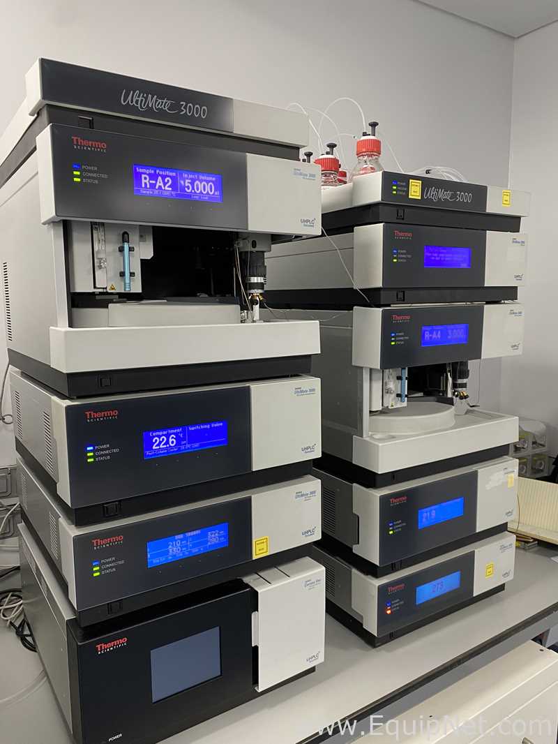 UHPLC Thermo Scientific UltiMate 3000 Con Automuestrador RS y Detectores Tipo DA, WL y CA