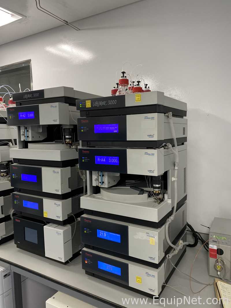 UHPLC Thermo Scientific UltiMate 3000 Con Automuestrador RS y Detectores Tipo DA, WL y CA