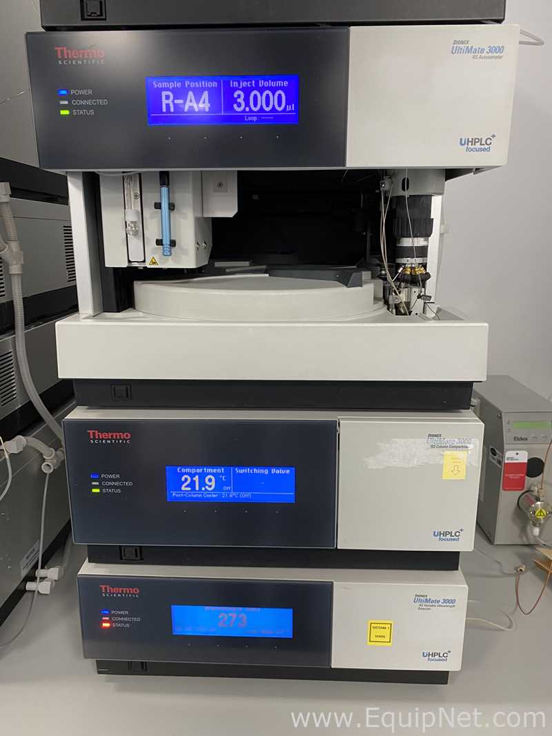 UHPLC Thermo Scientific UltiMate 3000 Con Automuestrador RS y Detectores Tipo DA, WL y CA