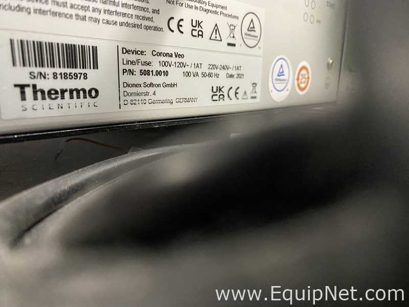 UHPLC Thermo Scientific UltiMate 3000 Con Automuestrador RS y Detectores Tipo DA, WL y CA