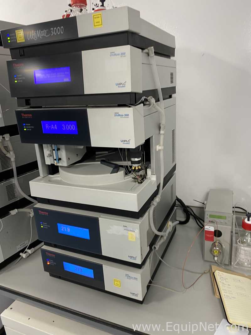 UHPLC Thermo Scientific UltiMate 3000 Con Automuestrador RS y Detectores Tipo DA, WL y CA