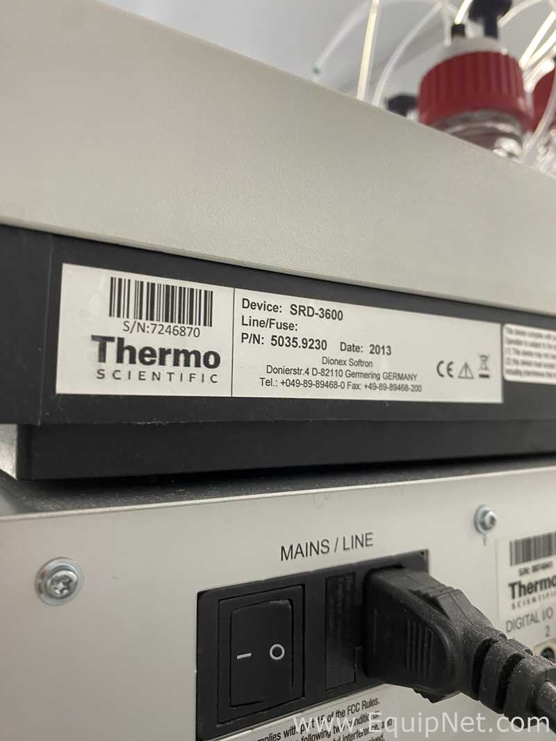 UHPLC Thermo Scientific UltiMate 3000 Con Automuestrador RS y Detectores Tipo DA, WL y CA