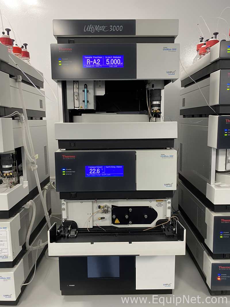 UHPLC Thermo Scientific UltiMate 3000 Con Automuestrador RS y Detectores Tipo DA, WL y CA