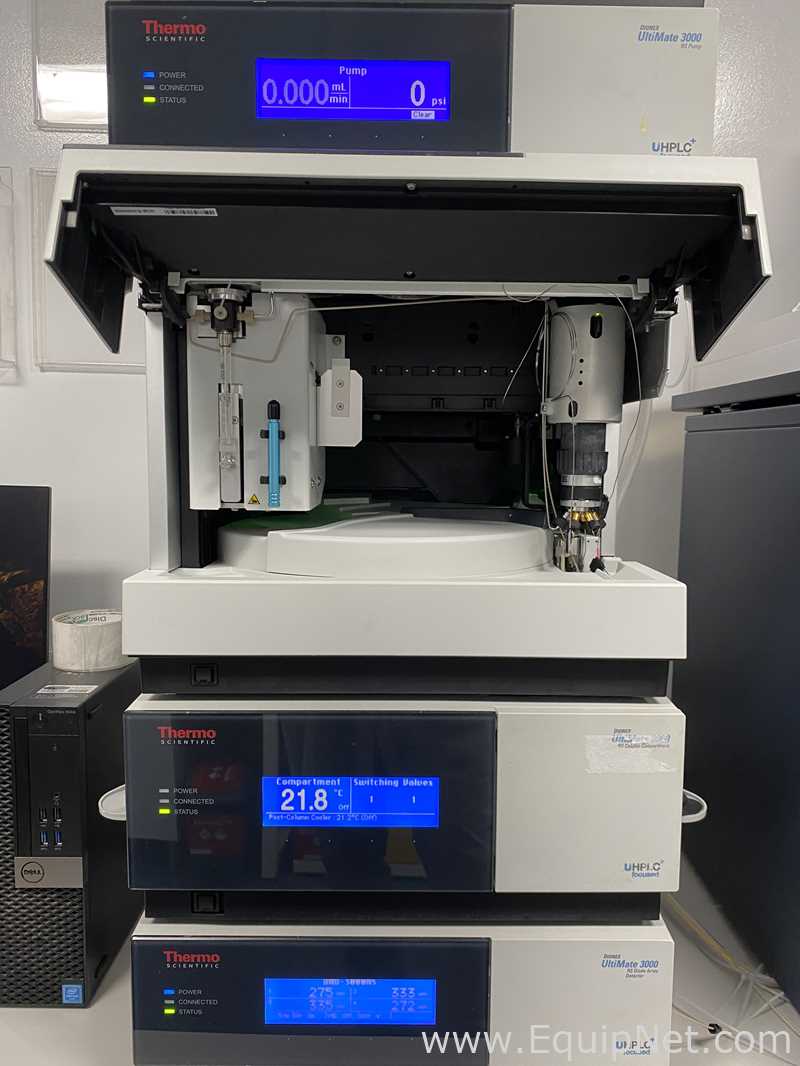 UHPLC Thermo Scientific UltiMate 3000 Con Automuestrador RS y Detector De Fotodiodo