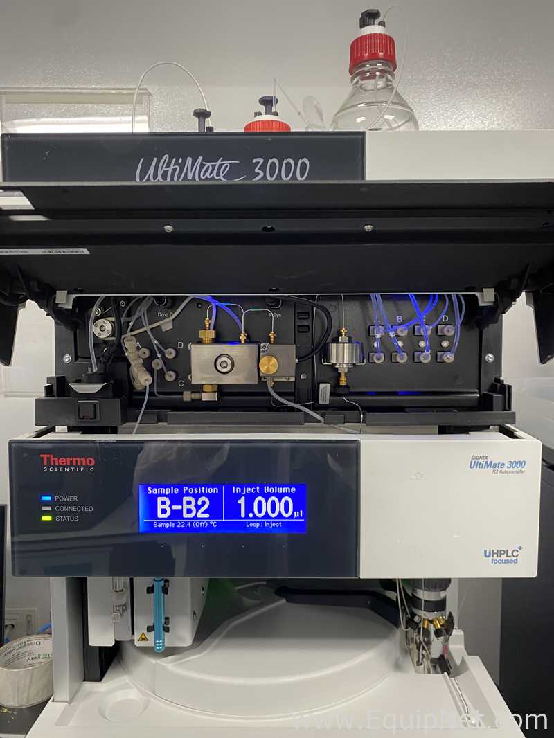 UHPLC Thermo Scientific UltiMate 3000 Con Automuestrador RS y Detector De Fotodiodo