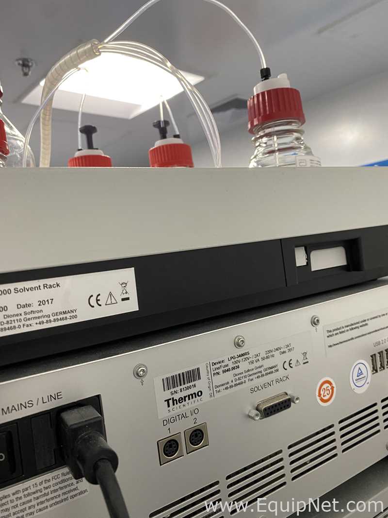UHPLC Thermo Scientific UltiMate 3000 Con Automuestrador RS y Detector De Fotodiodo