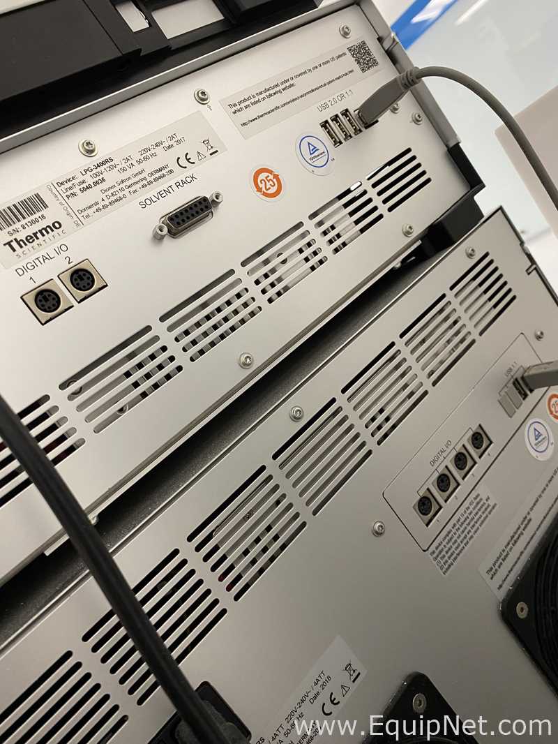 UHPLC Thermo Scientific UltiMate 3000 Con Automuestrador RS y Detector De Fotodiodo