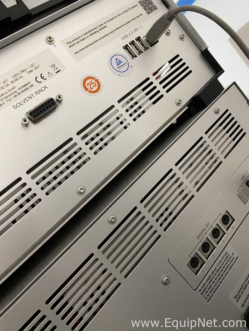 UHPLC Thermo Scientific UltiMate 3000 Con Automuestrador RS y Detector De Fotodiodo
