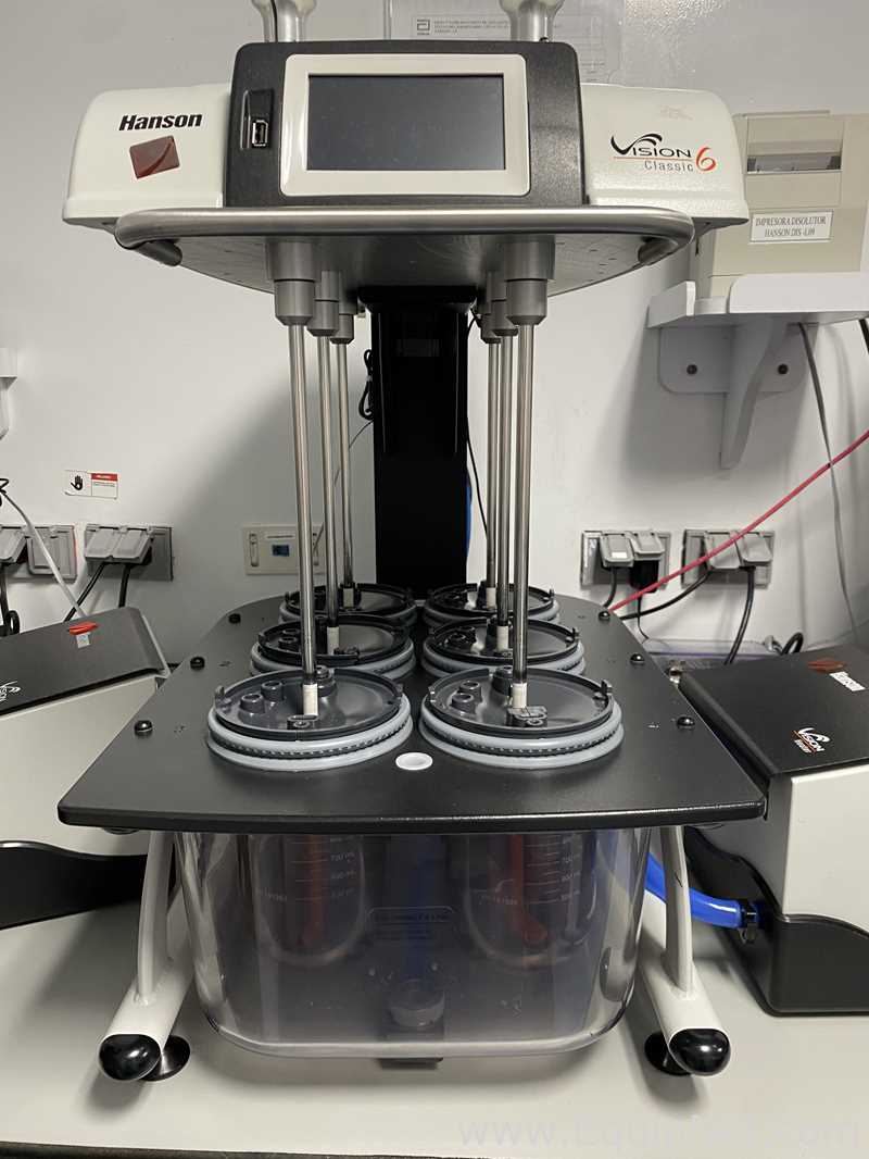 Sistema Disolutor Hanson Lab Solutions Vision Classic 6 Con Calentador MDL