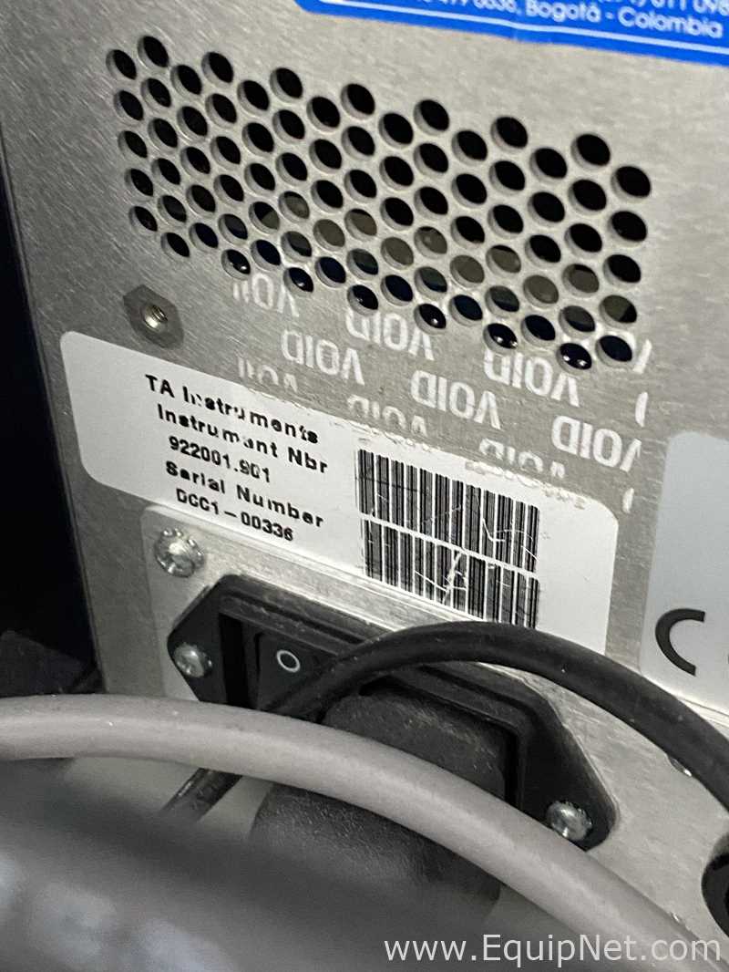Analizador Quimico De Calorimetria Por Barrido A Instruments Discovery TGA